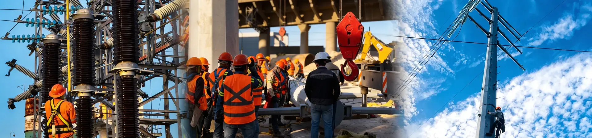 Profesionales de XISOEM en obra eléctrica